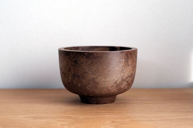 木粉を活用したMIRAIWOODの漆器椀用の木地